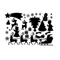 Raamsticker - STARTSET (3 vellen)